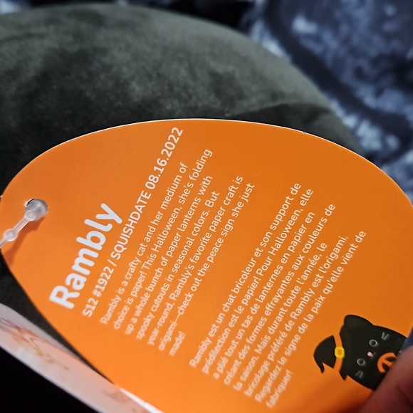 Squishmallows Halloween Rambly 12 inch - Picture 5 of 5